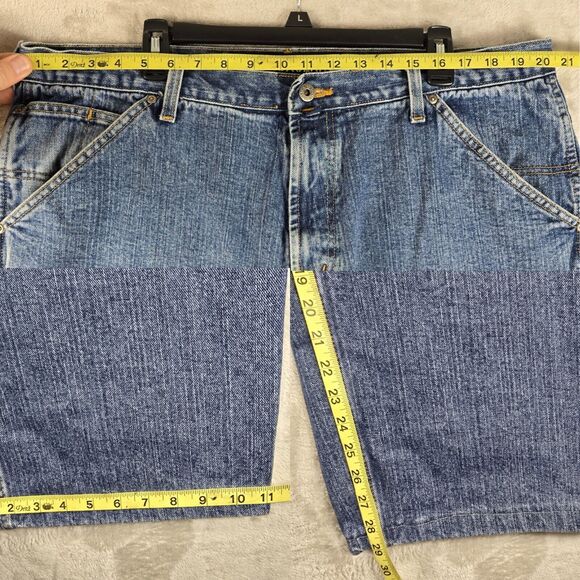 Vintage Nautica Mens Baggy Carpenters Jeans 42x29 Skater Hip Hop Y2K Grunge - Picture 16 of 16